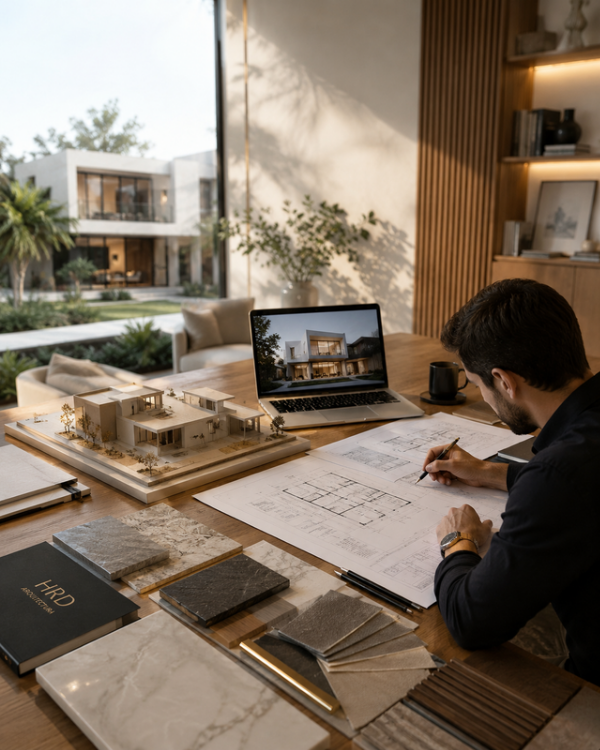 HRD Arquitectura — proceso de diseño